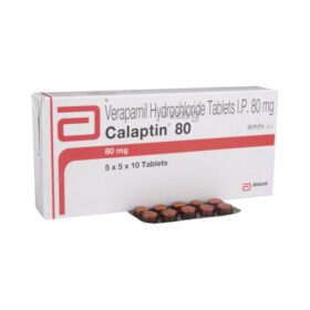 Verapamil 80 mg Calaptin Tablet