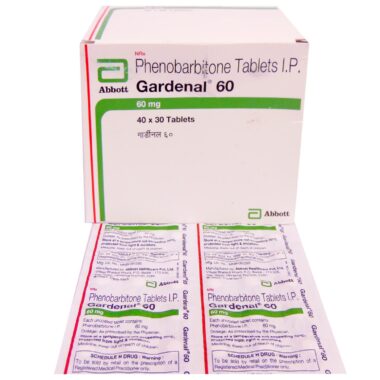 Phenobarbitone Gardenal 60 Tablet