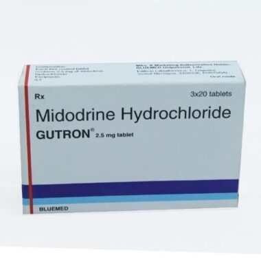 Midodrine Gutron 2.5 Tab