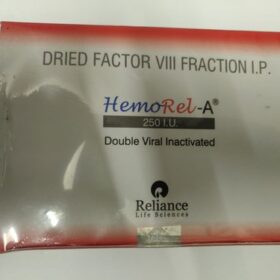 DRIED FACTOR VIII FRACTION HEMOREL-A 250I.U.
