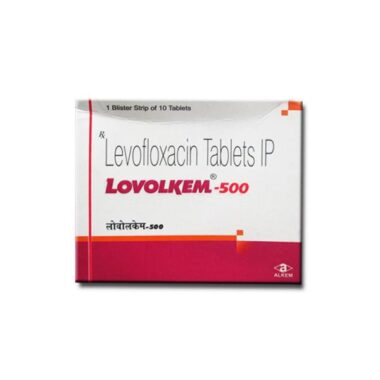 Levofloxacin Lovolkem 500 mg Injection