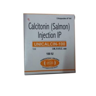 Calcitonin Unicalcin 100 IU Injection