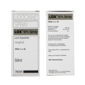Lidocaine Lox 10 % Spray