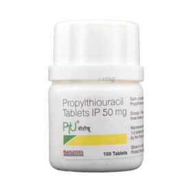 Propyl Thiouracil PTU 50mg Tablet