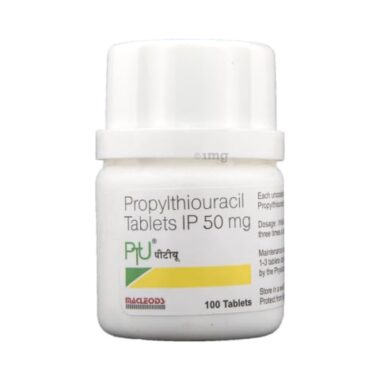 Propyl Thiouracil PTU 50mg Tablet