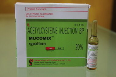 Acetylcysteine Mucomix 1 gm Injection