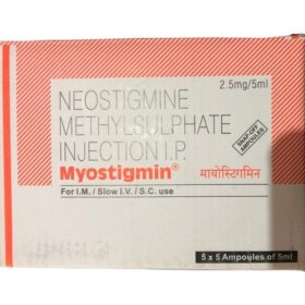 Myostigmin 2.5 mg Injection 5 ml