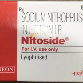 Nitroprusside 50 mg Nitoside Injection
