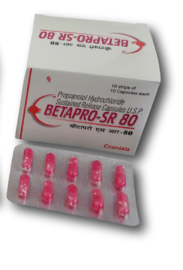 Propanolol 80mg Capsule