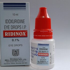 Idoxuridine 0.1% Ridinox Eye Drops