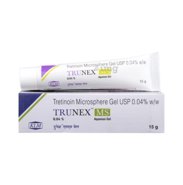 Tretinoin Trunex MS Aqueous Gel