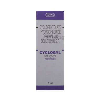 Cyclopentolate Cyclogyl Eye Drops 5 ml