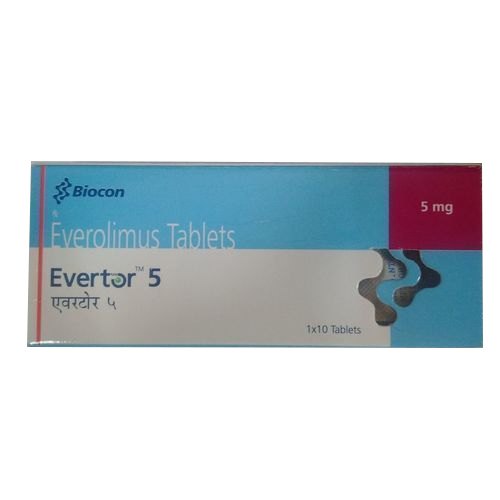 Everolimus 5mg Evertor Tablet
