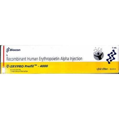 Erythropoietin Alfa Erypro 4000IU Injection