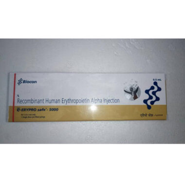 Erythropoietin Alfa 5000IU Erypro Safe Injection