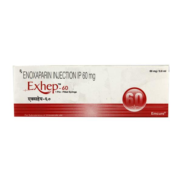 Enoxaparin 60mg Exhep Injection