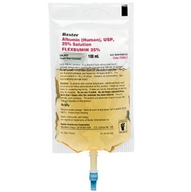 Albumin 20% Flexbumin 100ML Injection