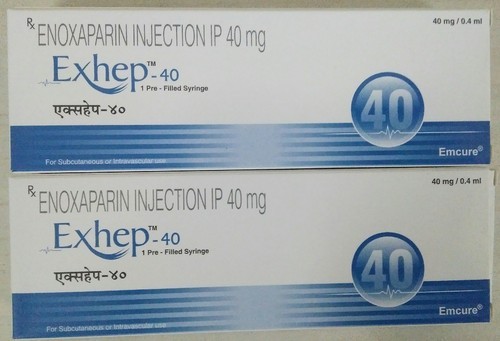 Enoxaparin 40mg Exhep Injection