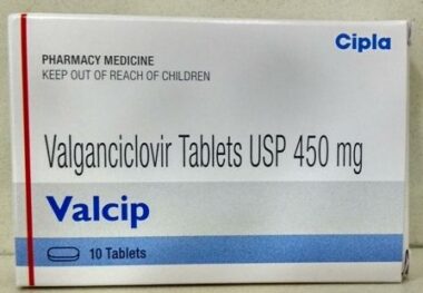 Valganciclovir 450mg Valcip Tablet