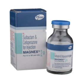 Cefoperazone 1000mg + Sulbactam 1000mg Magnex Injection