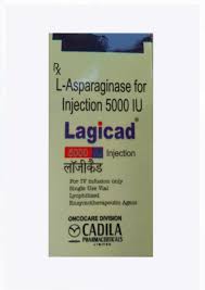 Asparaginase 5000IU Lagicad Injection