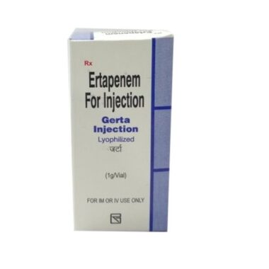 Ertapenem 1gm Gerta Injection