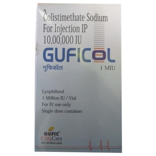 Colistimethate Sodium 1Million IU Guficol Plus Injection
