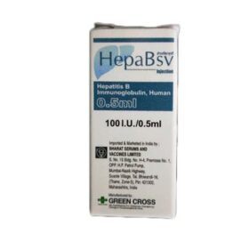 Human Hepatitis B Immunoglobulin 100IU Hepabsv Injection
