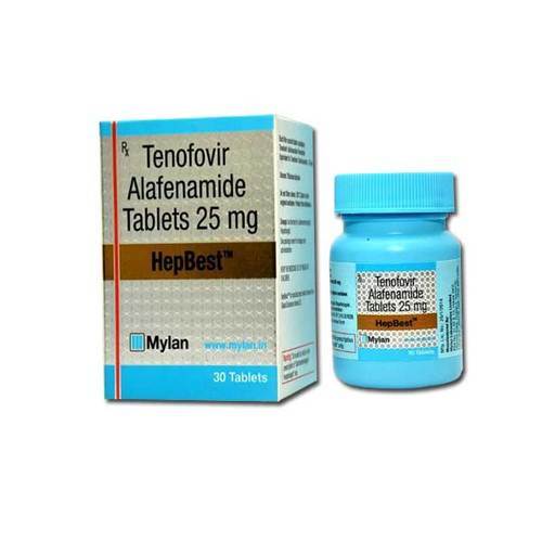 Tenofovir Alafenamide 25mg Hepbest Tablet