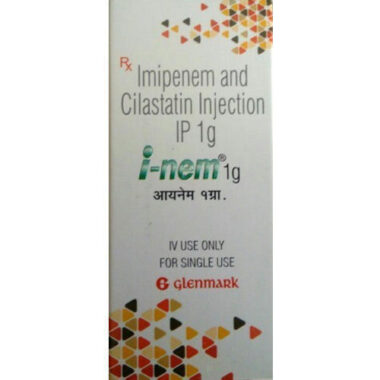 Imipenem 500mg + Cilastatin 500mg I-Nem Injection