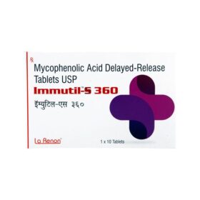 Mycophenolate mofetil 360mg Immutil-S Tablet