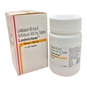 Ledipasvir 90mg + Sofosbuvir 400mg Ledviclear Tablet