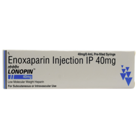 Enoxaparin 40mg Lonopin Injection