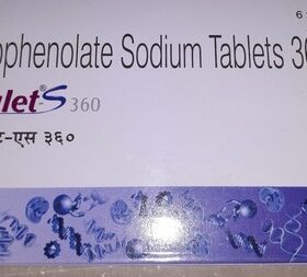 Mycophenolate mofetil 180mg Mofilet S Tablet