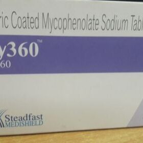 Mycophenolate sodium 360mg MY Tablet