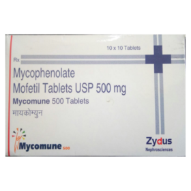 Mycophenolate mofetil 500mg Mycomune Tablet