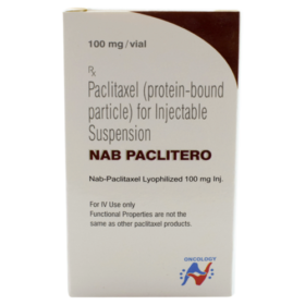 Paclitaxel 100mg Nab Paclitero Injection