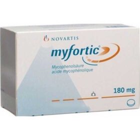 Mycophenolate sodium 180mg Myfortic Tablet
