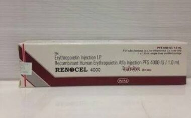 Recombinant Human Erythropoietin Alfa 4000IU Renocel Injection