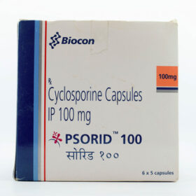 Ciclosporin 100mg Psorid Capsule