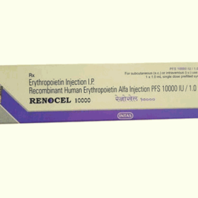 Recombinant Human Erythropoietin Alfa 10000IU Renocel Injection