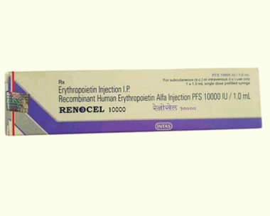 Recombinant Human Erythropoietin Alfa 10000IU Renocel Injection