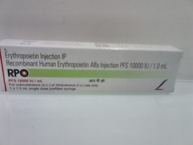 Recombinant Human Erythropoietin Alfa 10000IU Rpo Injection