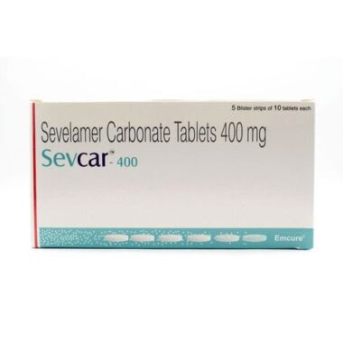 Sevelamer 400mg Sevcar Tablet