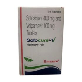 Sofosbuvir 400mg + Velpatasvir 100mg Sofocure- v Tablet
