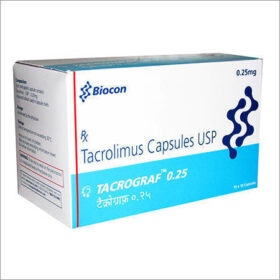 Tacrolimus 0.25mg Tacrograf Capsule