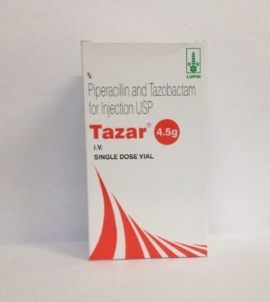 Piperacillin 4000mg + Tazobactum 500mg Tazar Injection