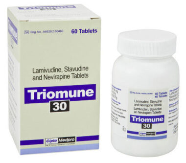 Triomune 150mg/30mg/200mg Table