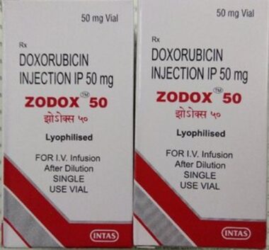 Doxorubicin 50mg Zodox Injection