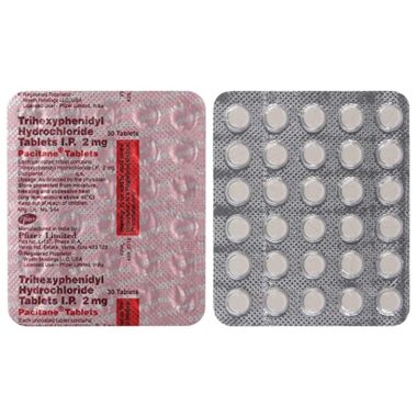 Trihexyphenidyl 2mg Pacitane Tablet